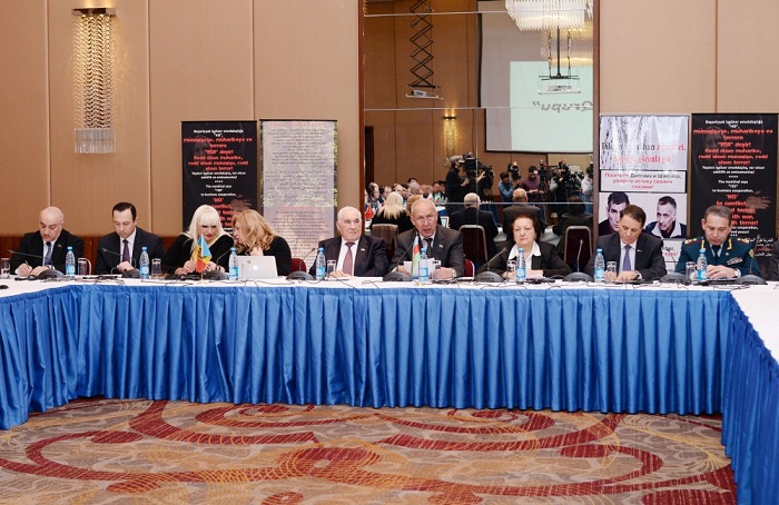 Internationale Konferenz zum Thema “Militärische Aggression Armeniens gegen aserbaidschanische Territorien, Verluste und Todesopfer“